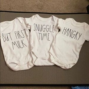 Rae Dunn Onesie’s 0-3M
